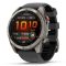   Garmin Fenix 8 Pro AMOLED 51mm Sapphire Titanium grafit/fekete szilikon szíj