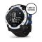 Garmin Instinct 3 50mm Solar Homokkő-Fekete/Fekete-Kék szilikon szíj (LIMITED EDITION)