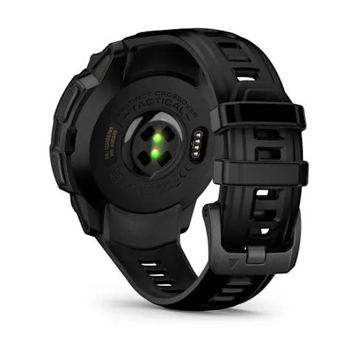 Garmin Instinct Crossover AMOLED Tactical Fekete/Fekete szíj