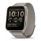 Garmin Venu X1 Soft Gold Titanium / French Gray Comfortfit Nylon szíj 