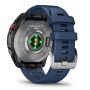 Garmin Quatix 8 Pro 47mm AMOLED Sapphire Titanium Captain Blue szíj