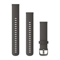   Garmin Óraszíj Sötétszürke Palaszürke csat szilikon Quick Release 18mm