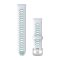 Garmin Óraszíj Homokkő-Tropic Ezüst csat szilikon Quick Release 18mm