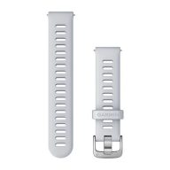   Garmin Óraszíj Fehérkő Ezüst csat szilikon Quick Release 18mm