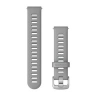   Garmin Óraszíj Púderszürke Ezüst csat szilikon Quick Release 18mm