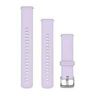   Garmin Óraszíj Mályva Ezüst csat szilikon Quick Release 18mm