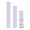 Garmin Óraszíj Mályva Ezüst csat szilikon Quick Release 18mm