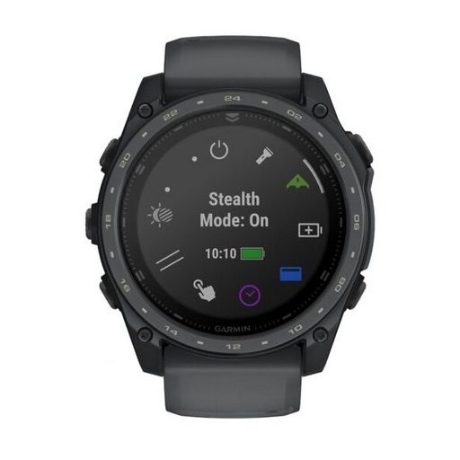 Garmin Tactix 8 AMOLED 51mm Sapphire Titanium Cerakote bevonattal Szürke