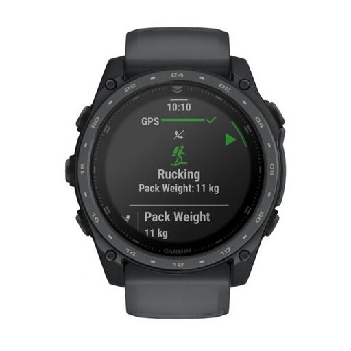 Garmin Tactix 8 AMOLED 51mm Sapphire Titanium Cerakote bevonattal Szürke