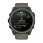 Garmin Tactix 8 AMOLED 51mm Sapphire Titanium Cerakote bevonattal Oliva