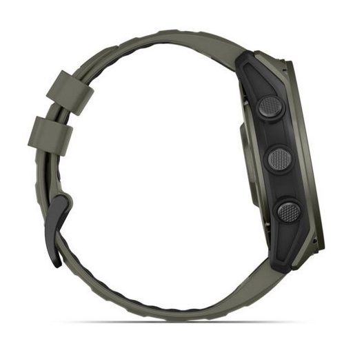 Garmin Tactix 8 AMOLED 51mm Sapphire Titanium Cerakote bevonattal Oliva