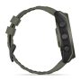 Garmin Tactix 8 AMOLED 51mm Sapphire Titanium Cerakote bevonattal Oliva