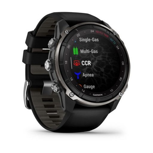 Garmin Descent Mk3i 51mm Fekete PVD Titánium/Fekete szilikon szíj
