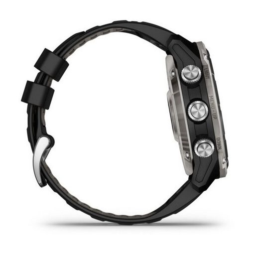 Garmin Descent Mk3i 51mm Fekete PVD Titánium/Fekete szilikon szíj