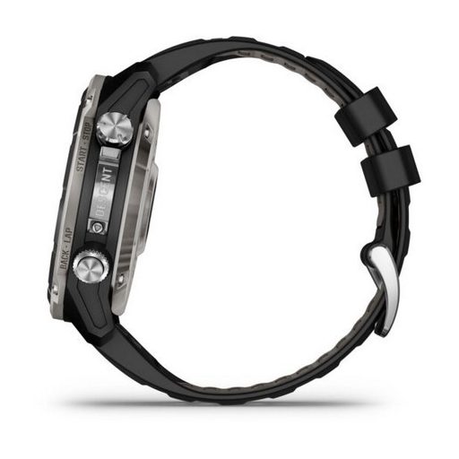 Garmin Descent Mk3i 51mm Fekete PVD Titánium/Fekete szilikon szíj