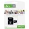 PNY Performance Plus 32GB CL10 microSDHC + SD adapter