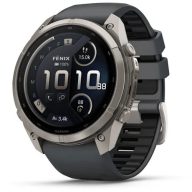   Garmin Fenix 9 Pro inReach 51mm AMOLED Titanium grafitszürke szilikon szíj