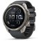 Garmin Fenix 9 Pro inReach 51mm AMOLED Titanium grafitszürke szilikon szíj