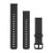 Garmin Óraszíj fekete fekete csattal Quick Release 20mm (sima)