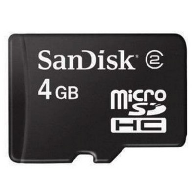 SanDisk 4GB MicroSDHC memóriakártya