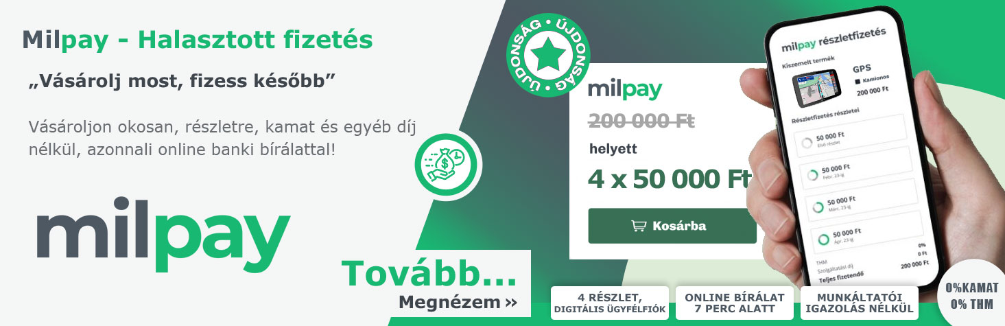 milpay - Halasztott fizetés