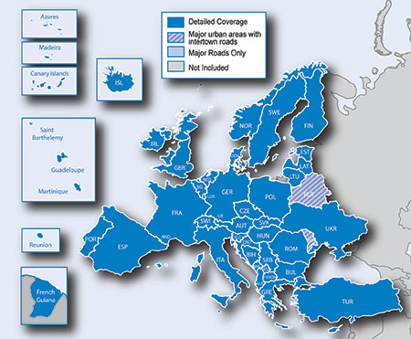 Garmin CityNavigator Europe 2015.10