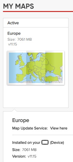 TomTom Európa térkép v11.00