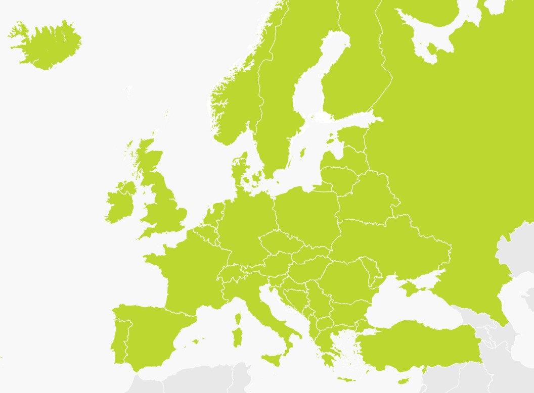 térkép hu európa Megjelent a TomTom v9.90 es Európa térkép!   Hírek   GPS.hu  térkép hu európa